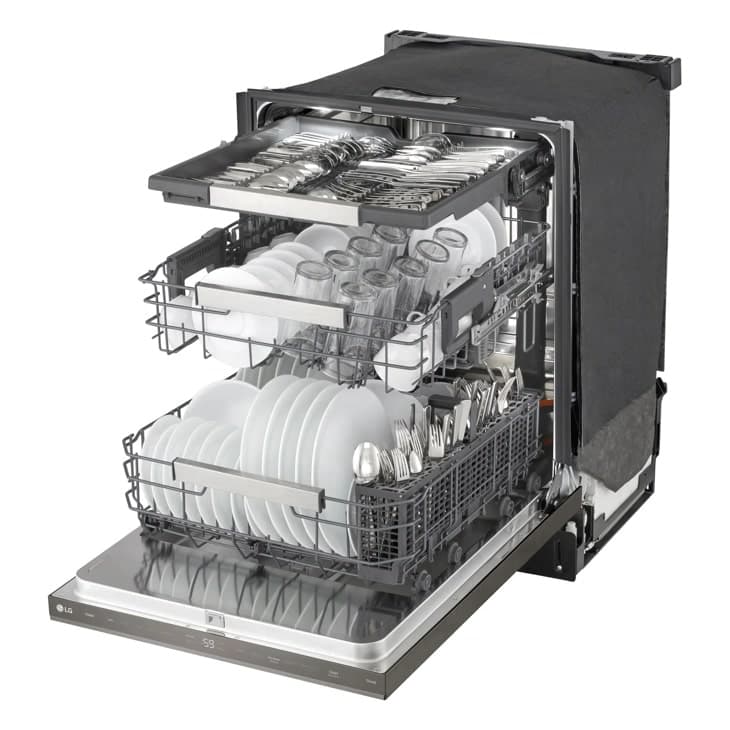 Smart Flushfit™ Top Control Dishwasher With 1-hour Wash & Dry, Quadwash® Pro, Truesteam® And Dynamic Heat Dry™ W/autovent Dry™ view 6