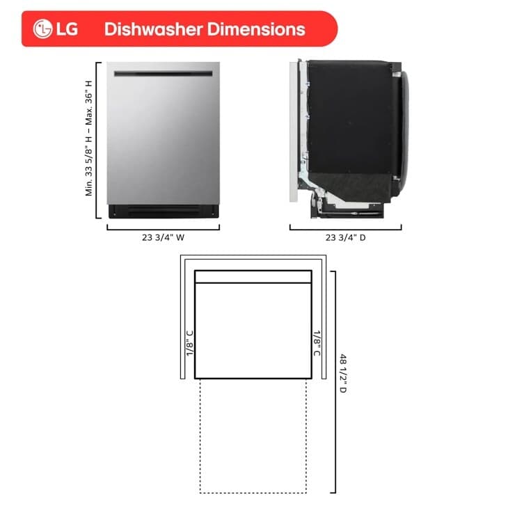 Smart Flushfit™ Top Control Dishwasher With 1-hour Wash & Dry, Quadwash® Pro, Truesteam® And Dynamic Heat Dry™ W/autovent Dry™ view 2