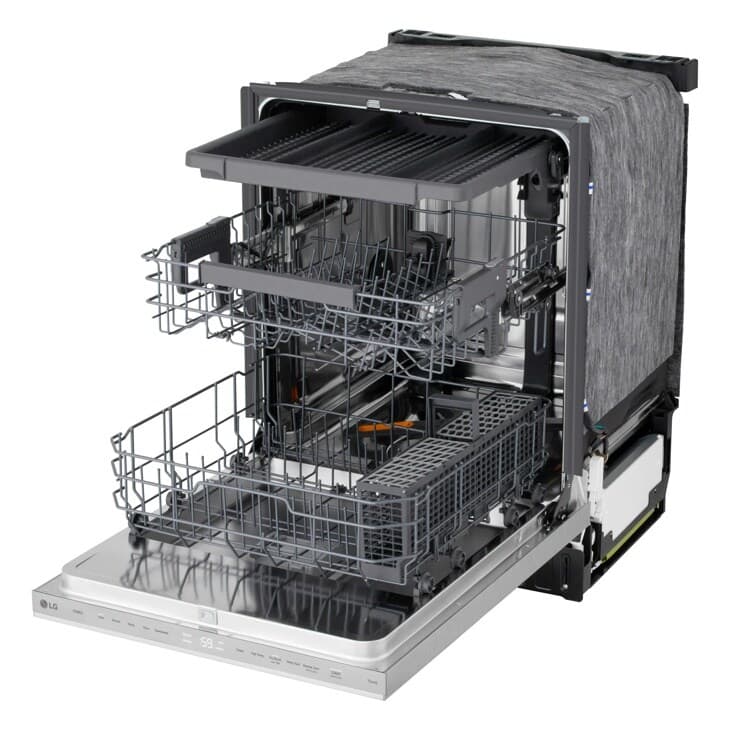 Smart Flushfit™ Top Control Dishwasher With 1-hour Wash & Dry, Quadwash® Pro, And Dynamic Heat Dry™ W/autovent Dry™ view 6