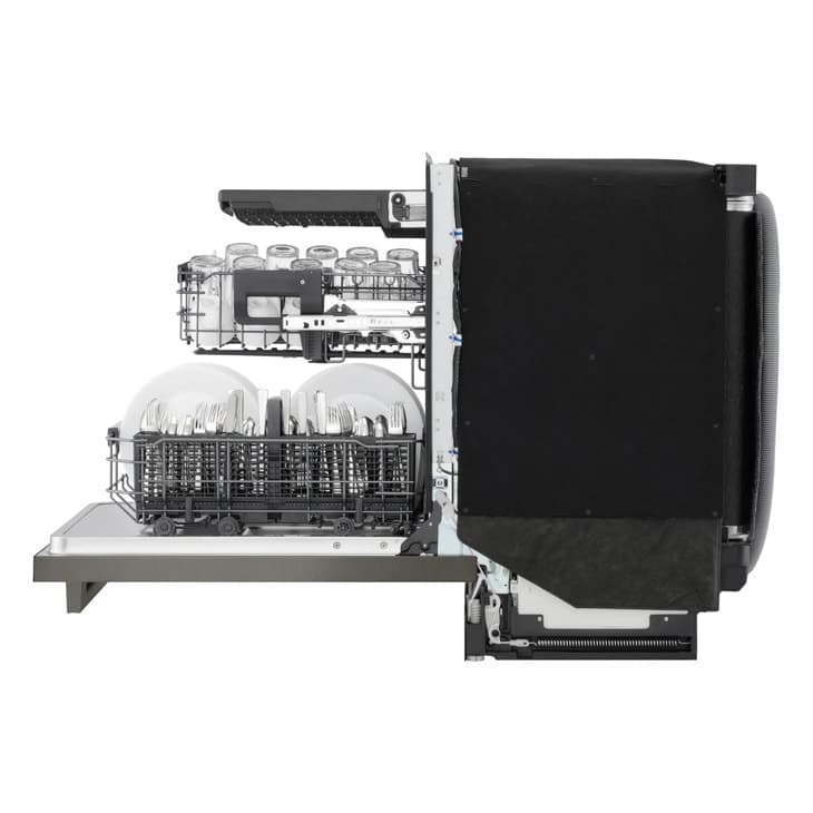 Smart Flushfit™ Top Control Dishwasher With 1-hour Wash & Dry, Quadwash® Pro, Truesteam® And Dynamic Heat Dry™ W/autovent Dry™ view 3