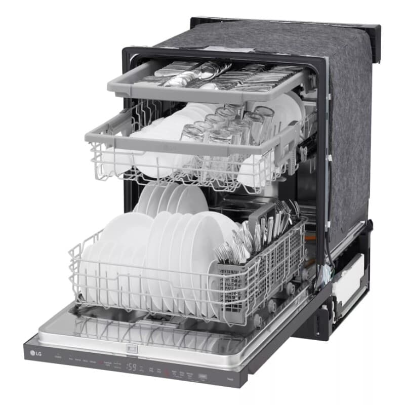Smart Top-control Dishwasher With 1-hour Wash & Dry, Quadwash® Pro, And Dynamic Heat Dry™ view 3
