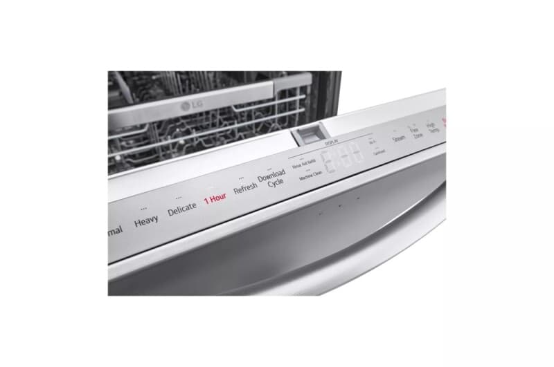 Smart Top Control Dishwasher With 1-hour Wash & Dry, Quadwash® Pro, Truesteam®, And Dynamic Heat Dry™ view 6