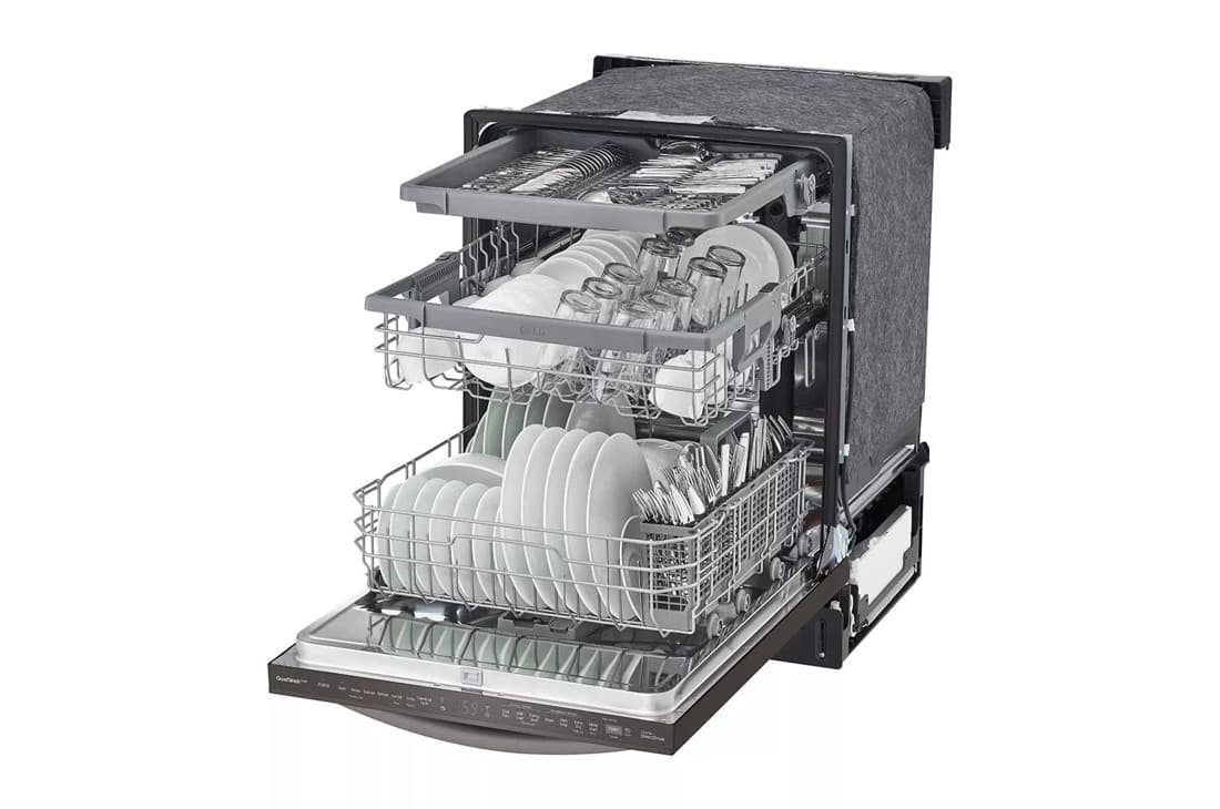 Top Control Smart dishwasher with Quadwash™ view 6