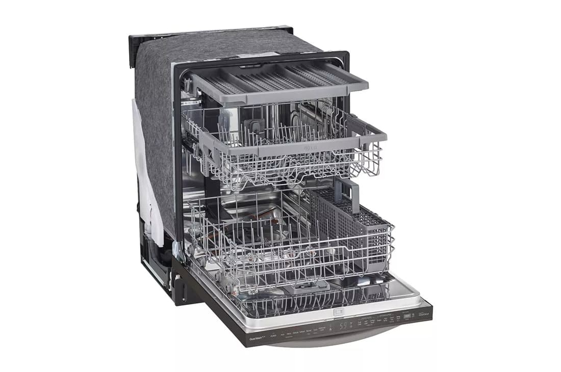 Top Control Smart dishwasher with Quadwash™ view 7