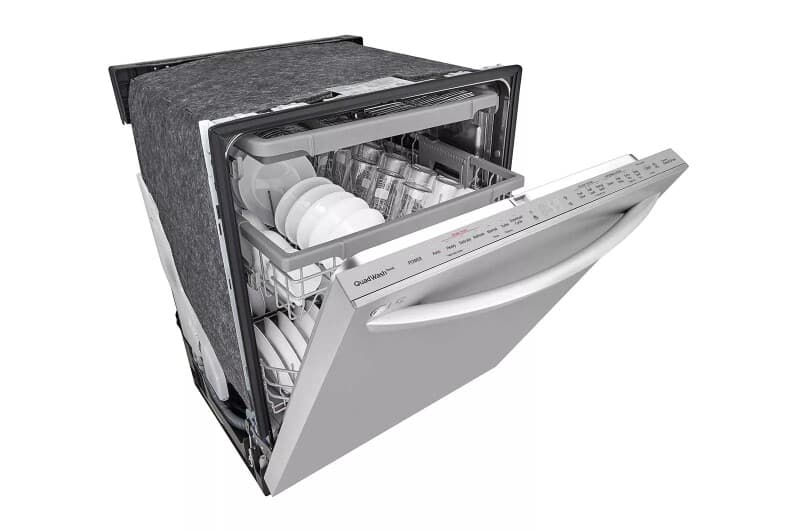 24 Inch Quadwash® Top Control Dishwasher - Stainless Steel view 6