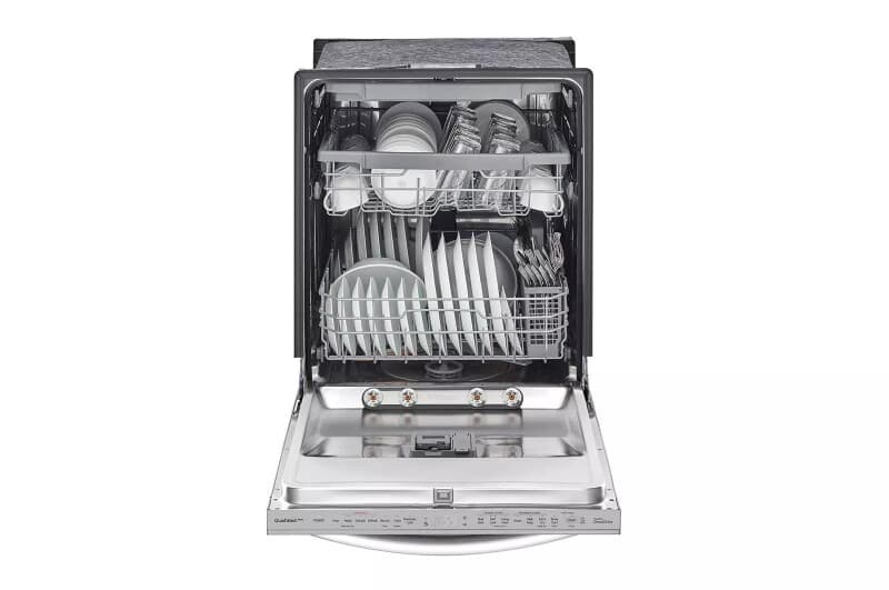 24 Inch Quadwash® Top Control Dishwasher - Stainless Steel view 4