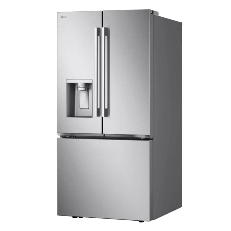 20 Cu. Ft. 3-door French Door, Counter-depth Max™ Refrigerator With Hybrid Handles view 2
