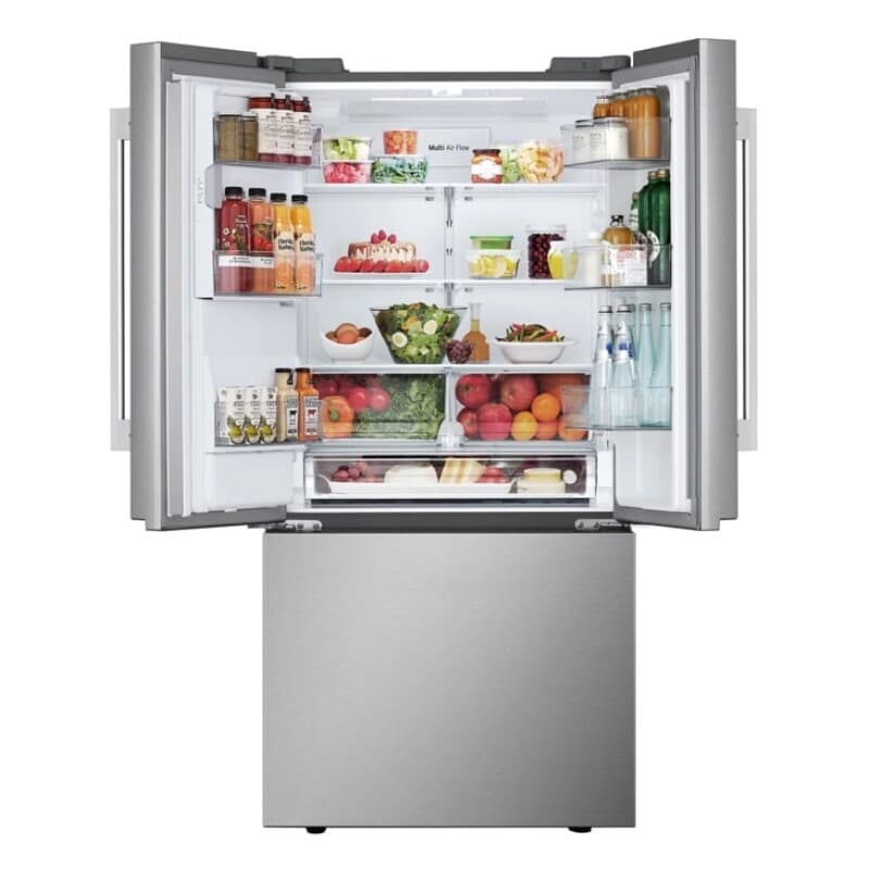 20 Cu. Ft. 3-door French Door, Counter-depth Max™ Refrigerator With Hybrid Handles view 5
