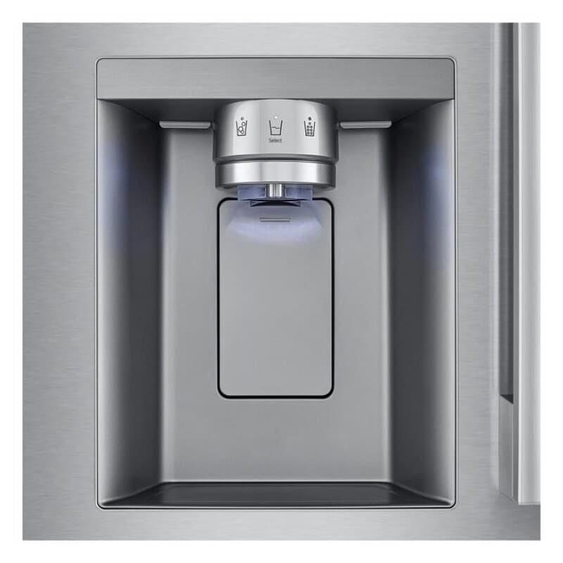 20 Cu. Ft. 3-door French Door, Counter-depth Max™ Refrigerator With Hybrid Handles view 7