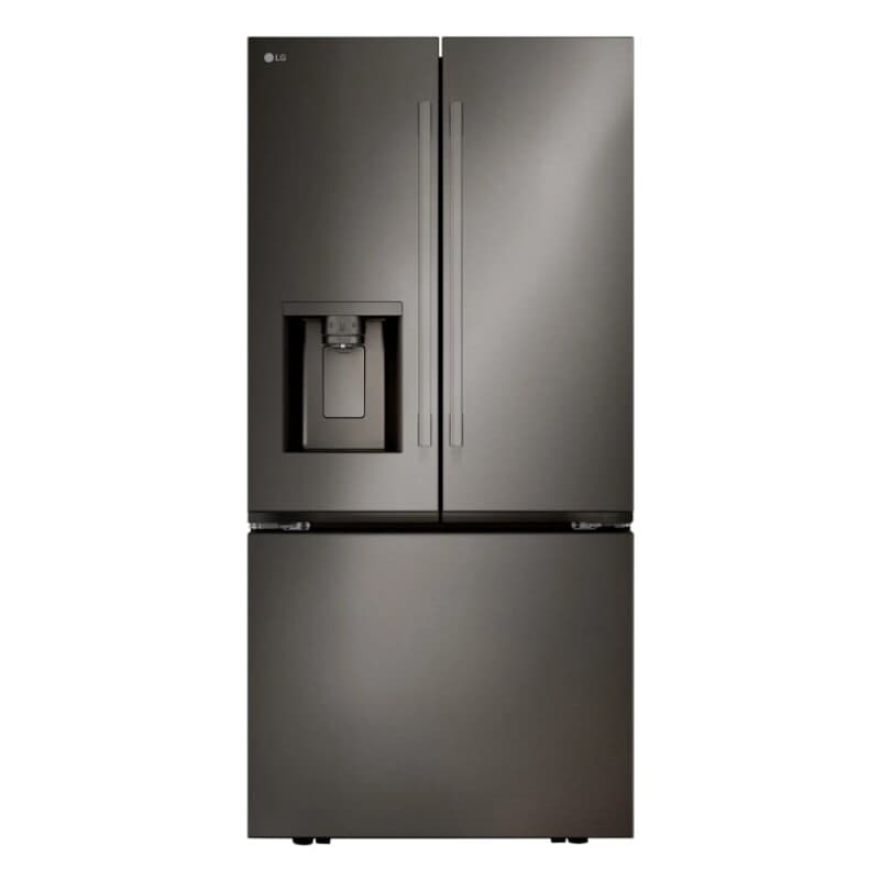 25 Cu. Ft. 3-door French Door Refrigerator With New Hybrid Handle Design And External Ice And Water Dispenser