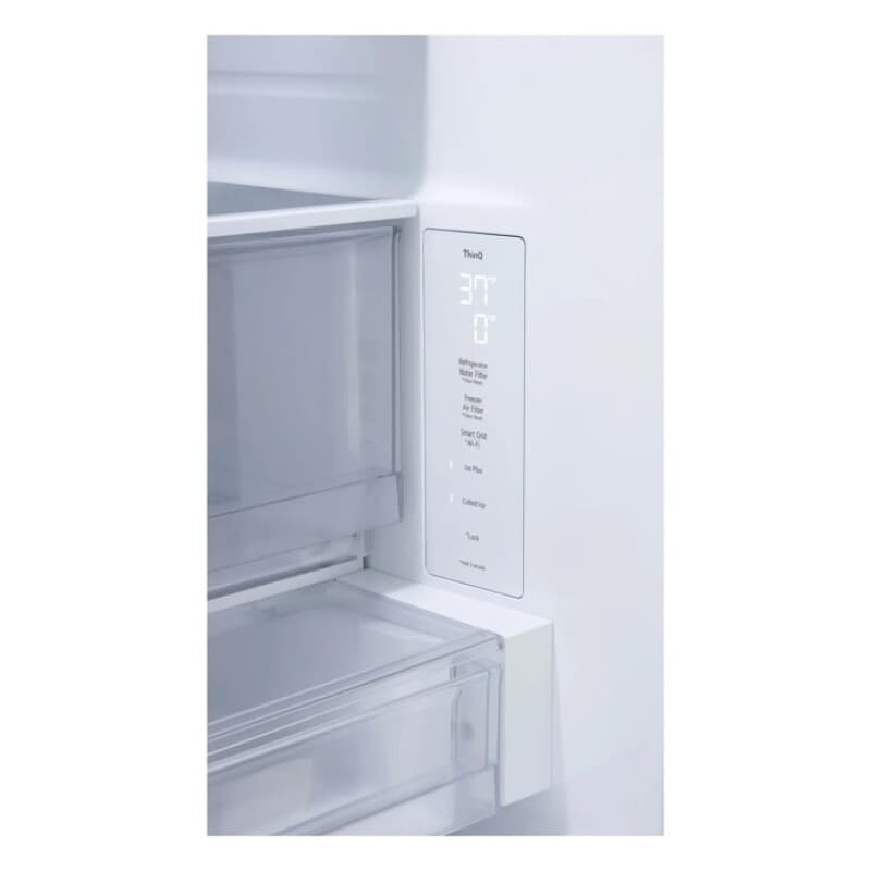 25 Cu. Ft. Counter-depth Max™ With Zero Clearance™ 3-door French Door Refrigerator With Thin Door Design view 6