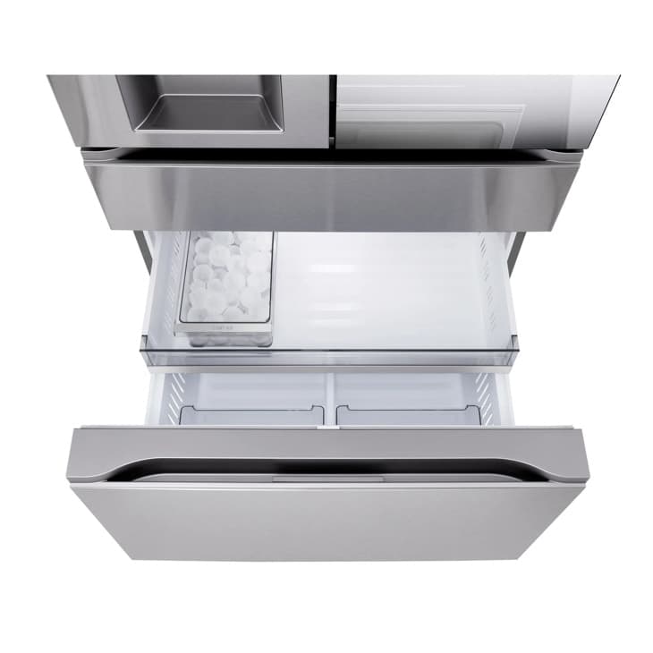29 Cu. Ft. Standard-depth Max™ 4-door French Door Refrigerator With Mirror Instaview® Mycolor™ And Mini Craft Ice™ view 9