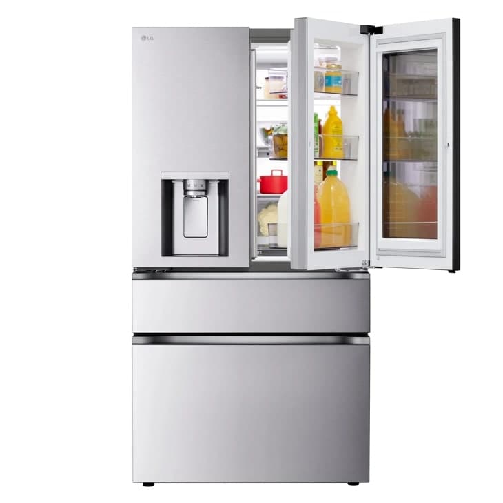 29 Cu. Ft. Standard-depth Max™ 4-door French Door Refrigerator With Mirror Instaview® Mycolor™ And Mini Craft Ice™ view 8