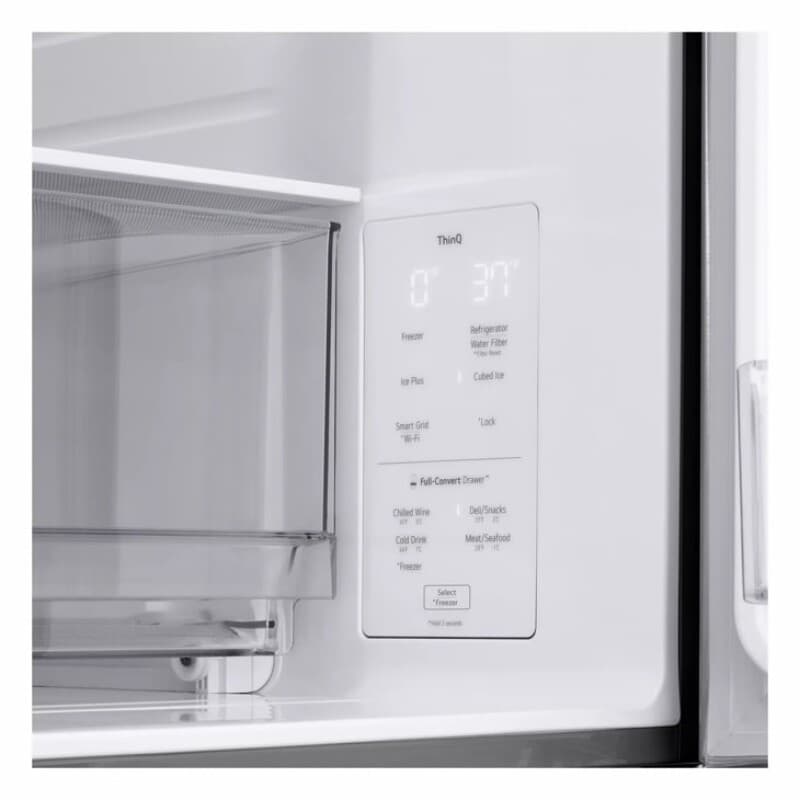30 Cu. Ft. Smart Standard-depth Max™ 4-door French Door Refrigerator With Full-convert Drawer™ view 9