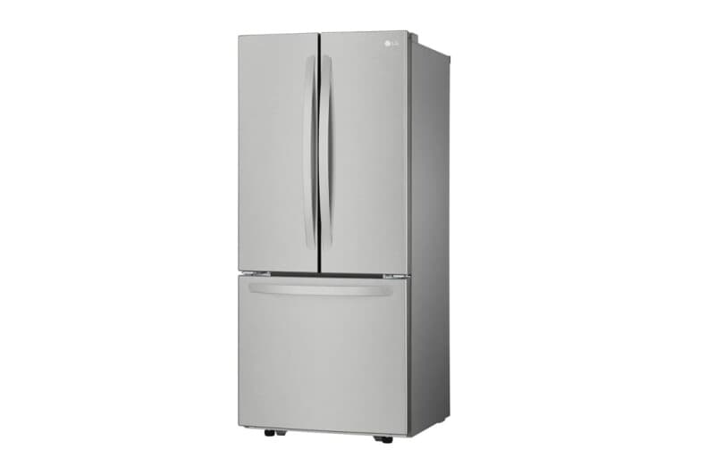 22 Cu. Ft. 30 Inch Wide French Door Refrigerator - Stainless Steel view 3