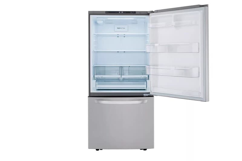 26 Cu. Ft. 33 Inch Wide Bottom Freezer Refrigerator - Stainless Steel view 4