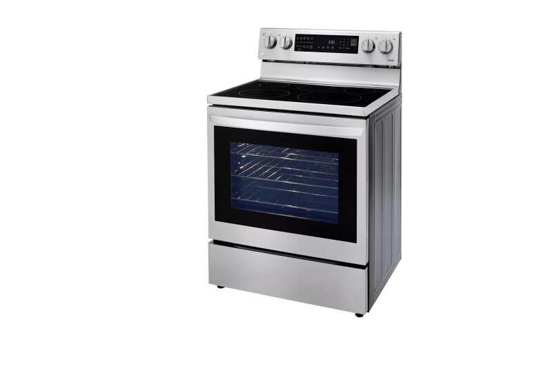 6.3 Cu. Ft. Smart Wi-fi Enabled True Convection Instaview® Electric Range With Air Fry view 3