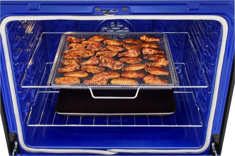 6.3 Cu. Ft. Smart Wi-fi Enabled True Convection Instaview® Electric Range With Air Fry view 9