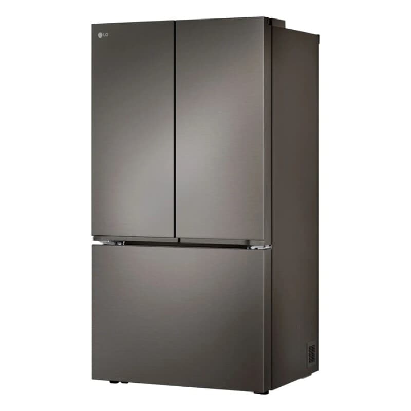 36" Wide, 27 Cu Ft. 3 Door French Door, Pocket Handle, C/depth Refrigerator With Internal Water Dispenser, Printproof Black Stainless Steel view 4