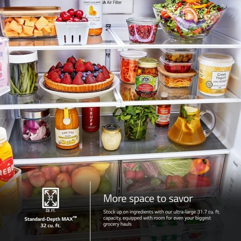 32 Cu. Ft. Smart Standard-depth Max™ French Door Refrigerator view 5