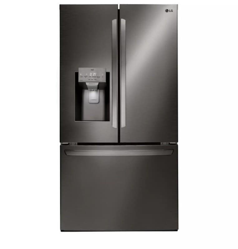 28 Cu. Ft. 3 Door French Door, Standard Depth, Ice And Water With Single Ice view 6
