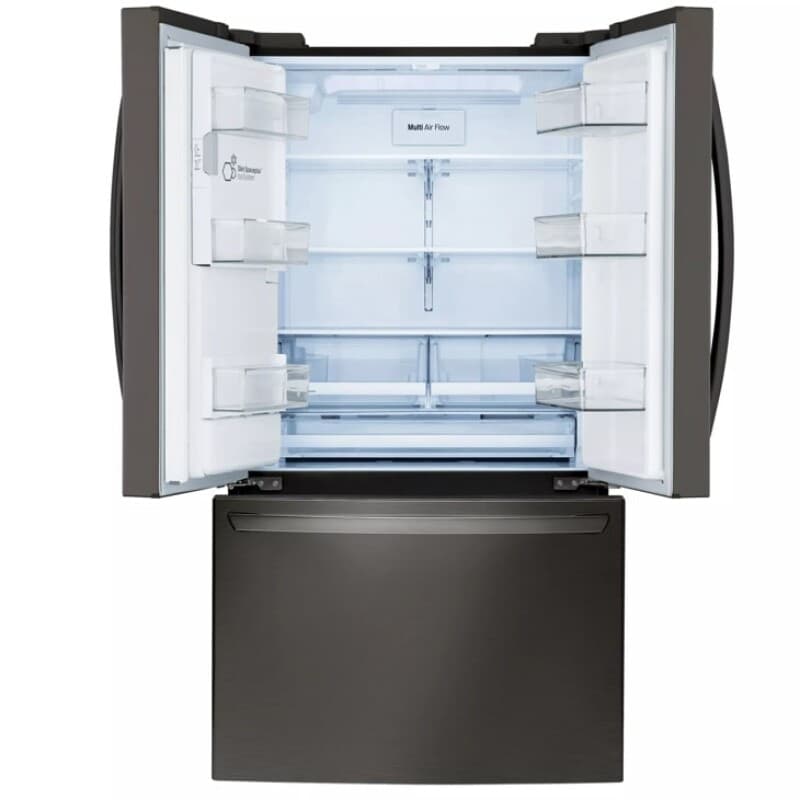 28 Cu. Ft. 3 Door French Door, Standard Depth, Ice And Water With Single Ice view 5