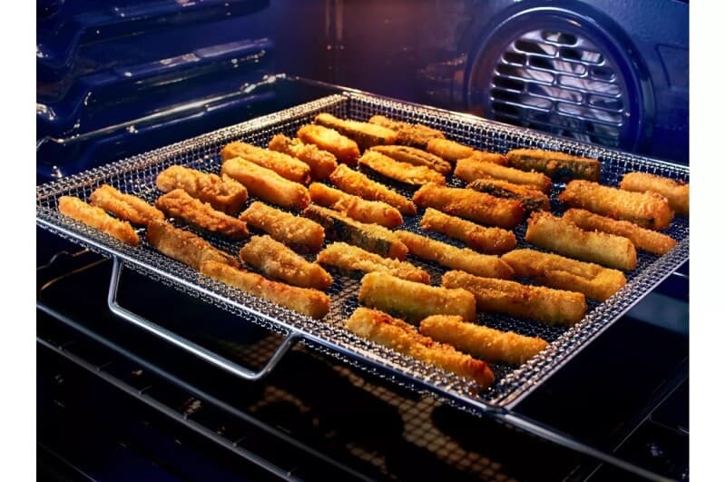 5.8 Cu. Ft. Smart Wi-fi Enabled True Convection Instaview® Gas Range With Air Fry view 9