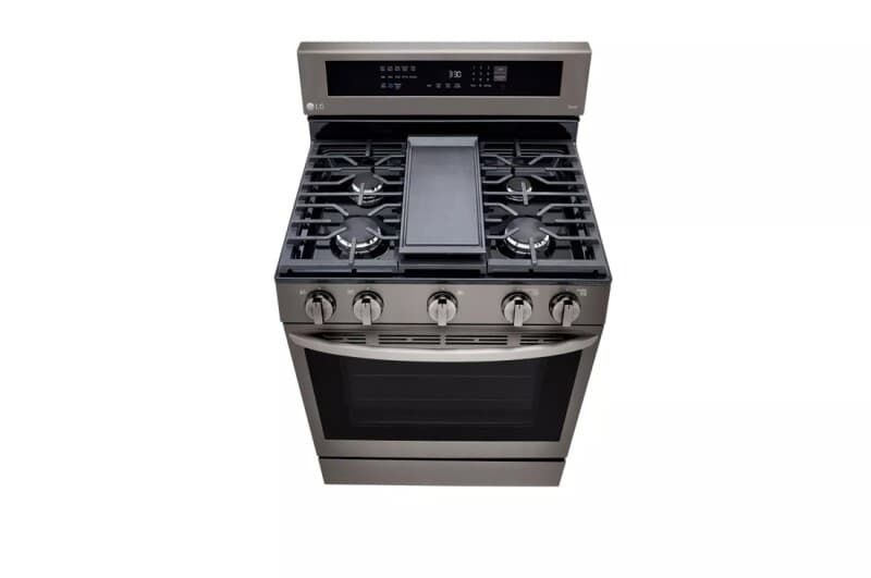 5.8 Cu. Ft. Smart Wi-fi Enabled True Convection Instaview® Gas Range With Air Fry view 10