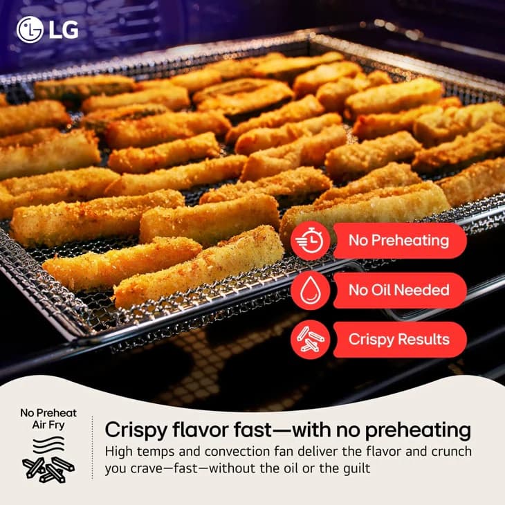 6.3 Cu. Ft. Smart Wi-fi Enabled Probake Convection® Gas Range With Air Fry & Easyclean® view 9