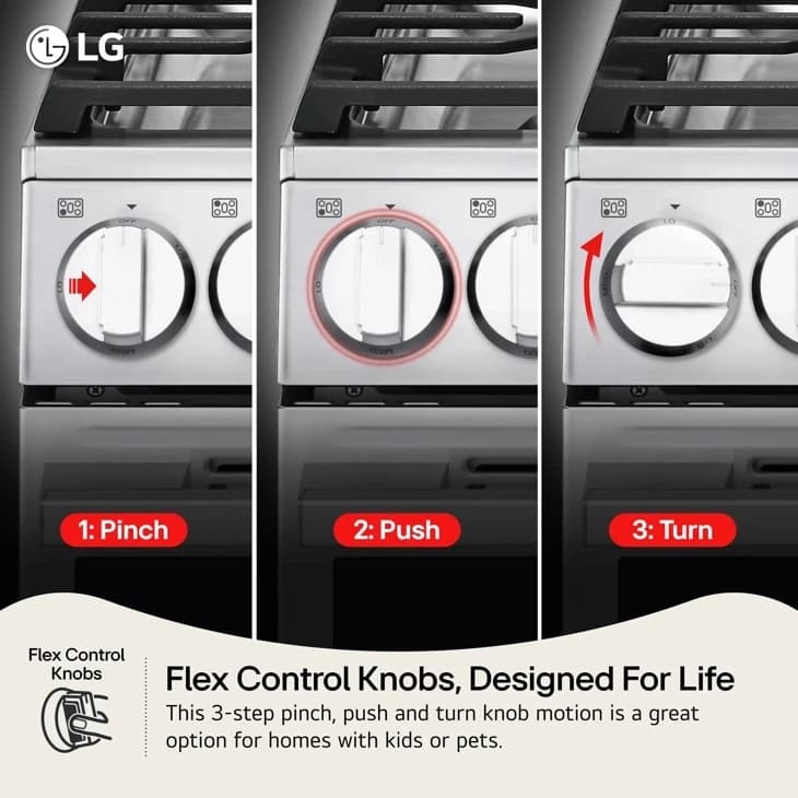 6.3 Cu. Ft. Smart Wi-fi Enabled Probake Convection® Gas Range With Air Fry & Easyclean® view 5