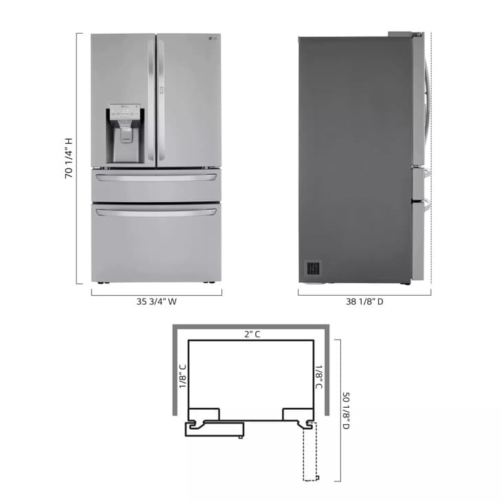 30 Cu. Ft. Smart Instaview® Door-in-door® Refrigerator With Craft Ice™ view 4