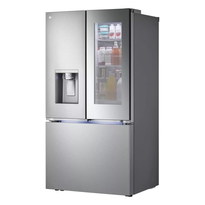 31 Cu. Ft. Smart Standard-depth Max™ French Door Refrigerator With Four Types Of Ice And Mirror Instaview® view 5