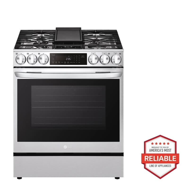 6.3 Cu. Ft. Smart Dual Fuel Slide-in Range With Instaview®, Probake Convection®, Air Fry And Air Sous Vide