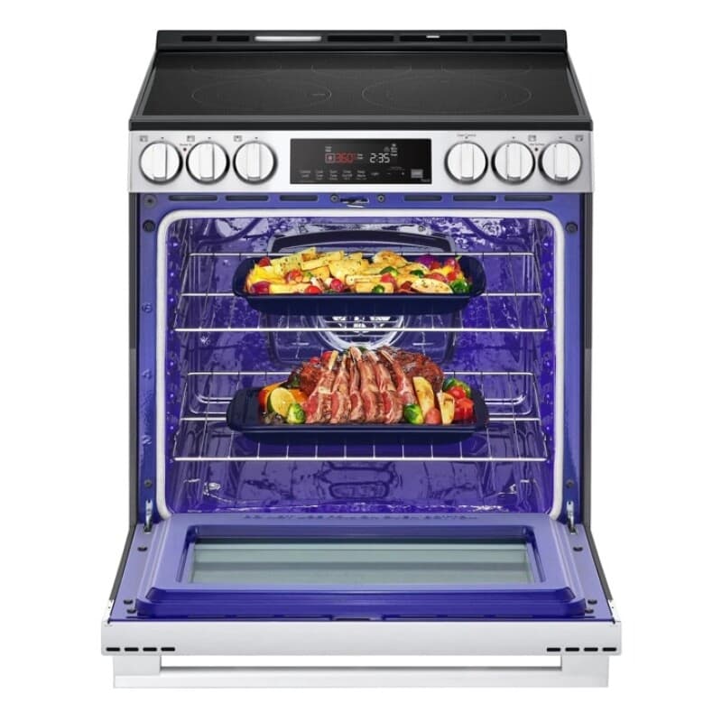 6.3 Cu Ft. Smart Electric Slide-in Range With Air Fry & Easyclean® view 10