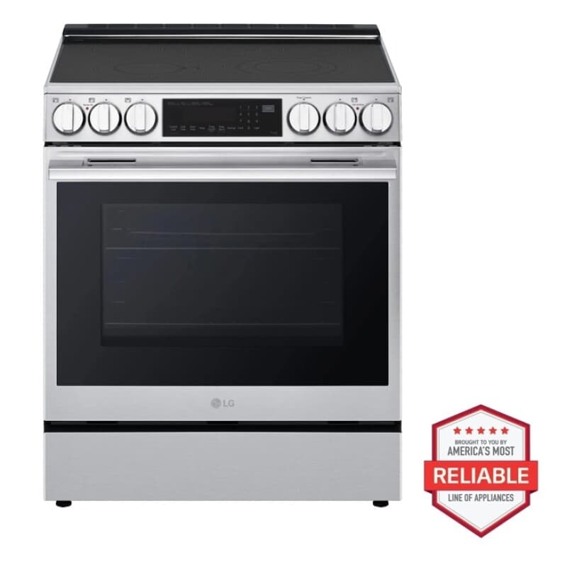 6.3 Cu. Ft. Smart Electric Slide-in Range With Instaview®, Probake Convection®, And Air Fry