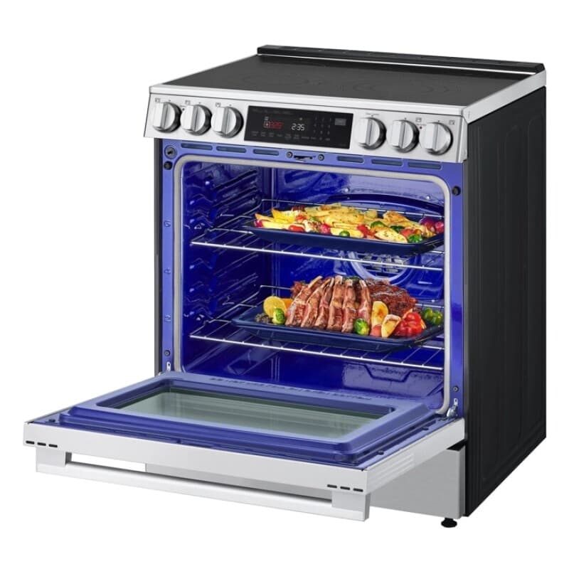 6.3 Cu. Ft. Smart Electric Slide-in Range With Instaview®, Probake Convection®, And Air Fry view 8