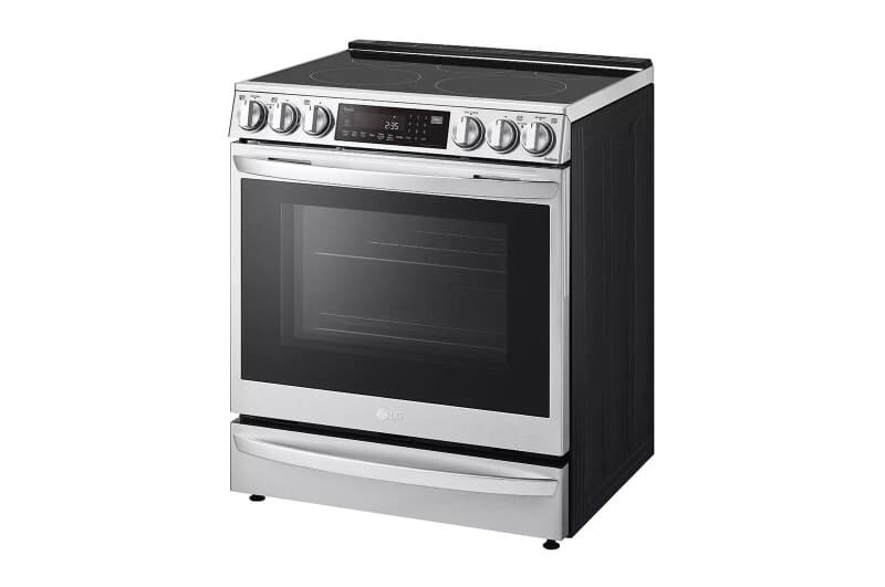 6.3 Cu. Ft. Smart Wi-fi Enabled Probake Convection® Instaview™ Electric Slide-in Range With Air Fry view 3