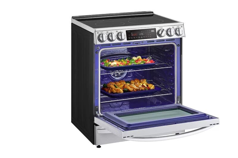 6.3 Cu. Ft. Smart Wi-fi Enabled Probake Convection® Instaview™ Electric Slide-in Range With Air Fry view 7