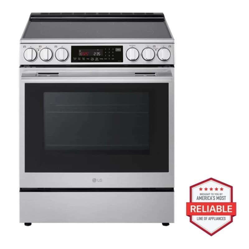 6.3 Cu. Ft. Smart Electric Slide-in Range With Instaview®, Probake Convection®, And Air Fry