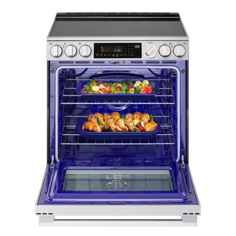 6.3 Cu. Ft. Smart Electric Slide-in Range With Instaview®, Probake Convection®, And Air Fry view 4