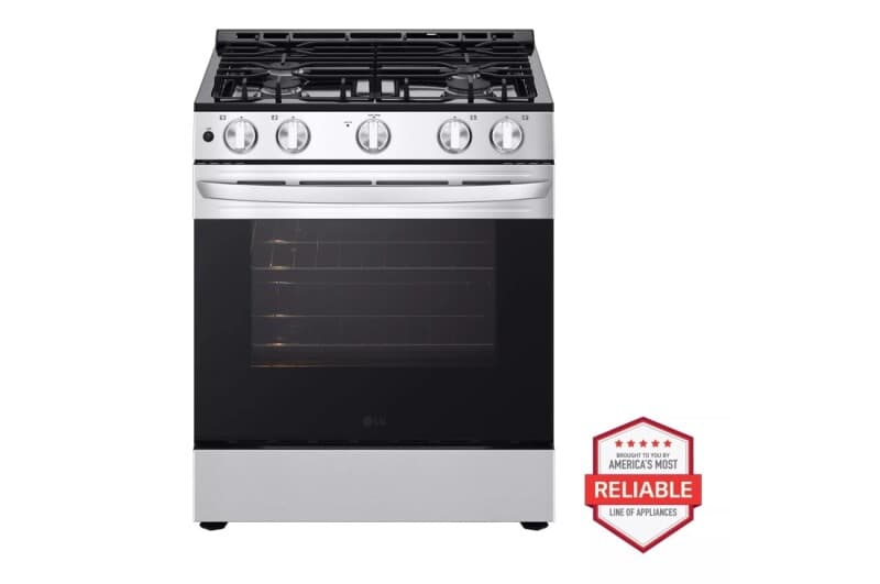 5.8 Cu. Ft. Gas Slide-in Range With Easyclean®