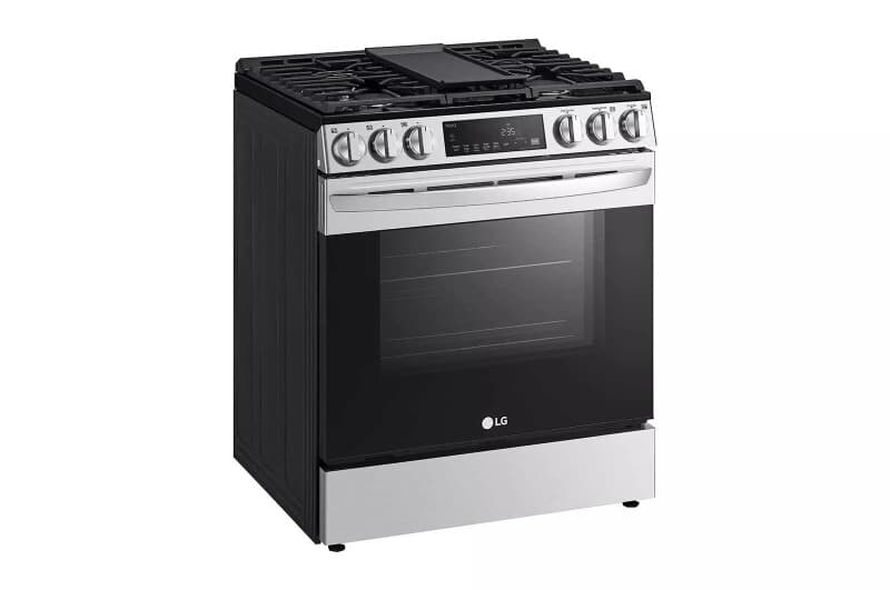 5.8 Cu. Ft. Smart Wi-fi Enabled Fan Convection Gas Slide-in Range With Air Fry & Easyclean® view 3