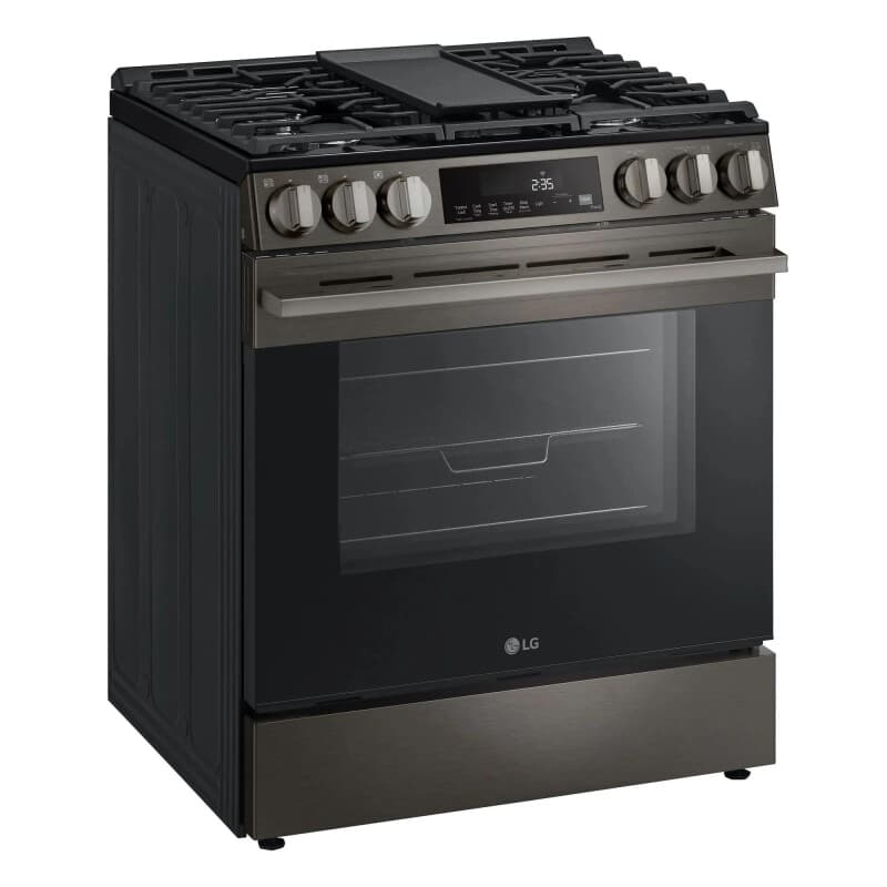 5.8 Cu. Ft. Smart Gas Slide-in Range With Convection, Air Fry And Easyclean® view 4
