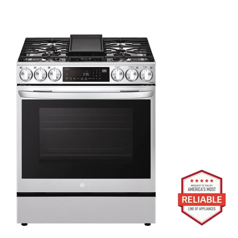 6.3 Cu. Ft. Smart Wi-fi Enabled Probake Convection® Instaview® gas Slide-in Range With Air Fry