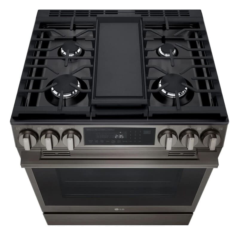 6.3 Cu Ft. Smart Gas Slide-in Range With Probake Convection® Instaview®, And Air Fry view 5