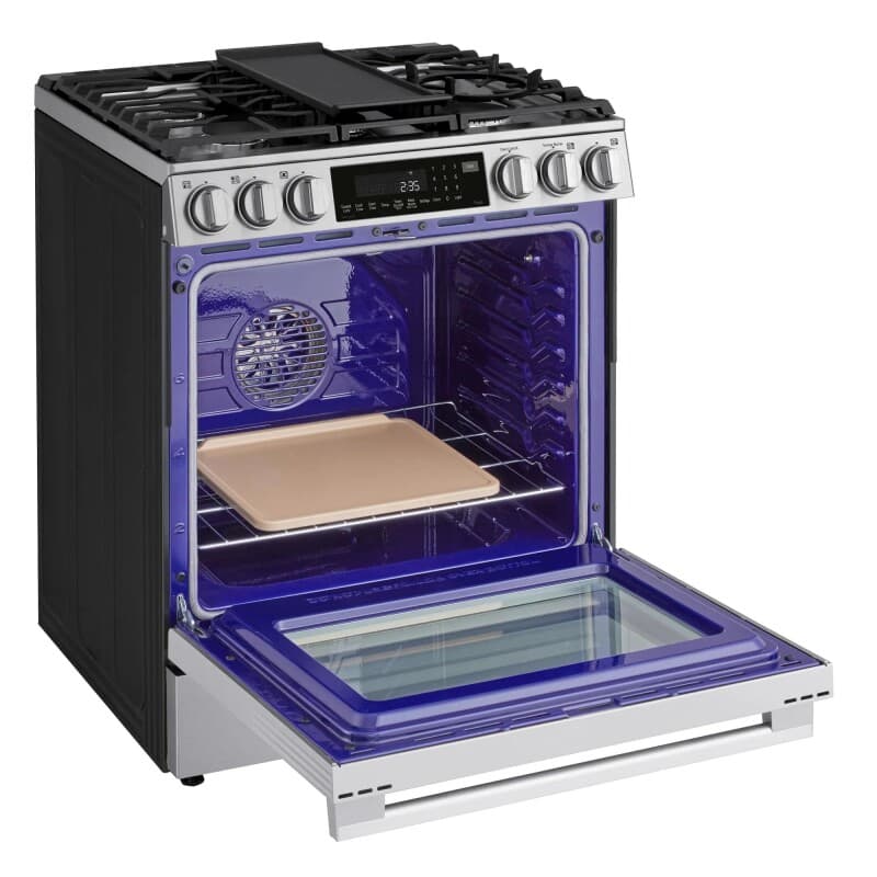 6.3 Cu Ft. Smart Gas Slide-in Range With Instaview®, Probake Convection®, And Air Fry view 8