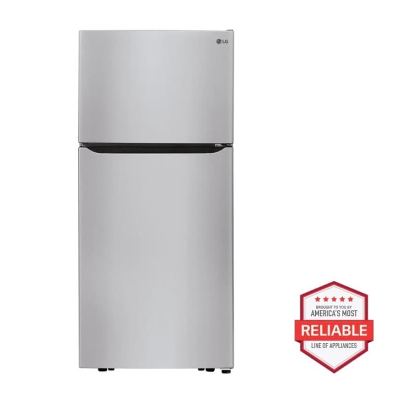 20 Cu. Ft. 30 Inch Wide Top Freezer Refrigerator - Stainless Steel