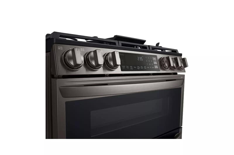 6.9 Cu. Ft. Smart Gas Double Oven Slide-in Range With Instaview®, Probake® Convection, Air Fry, And Air Sous Vide view 8