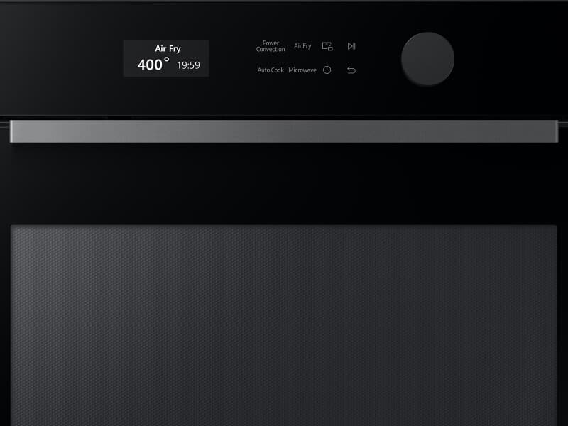 Power Convection; Air Fry; Ceramic Enamel Interior; PowerGrill Duo; Rack with Ceramic Plate; Trim Kit Available – Black view 5