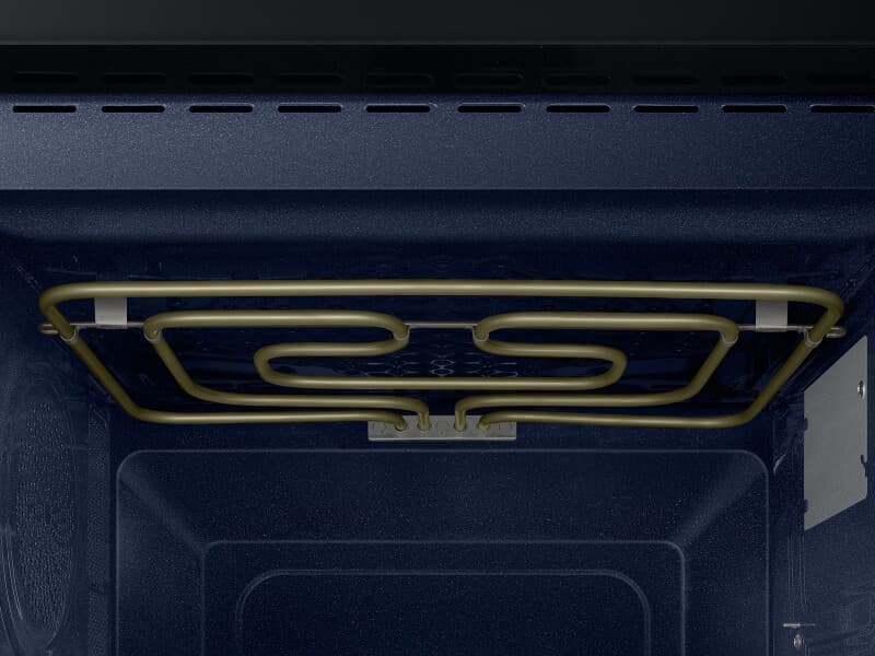 Power Convection; Air Fry; Ceramic Enamel Interior; PowerGrill Duo; Rack with Ceramic Plate; Trim Kit Available – Black view 7